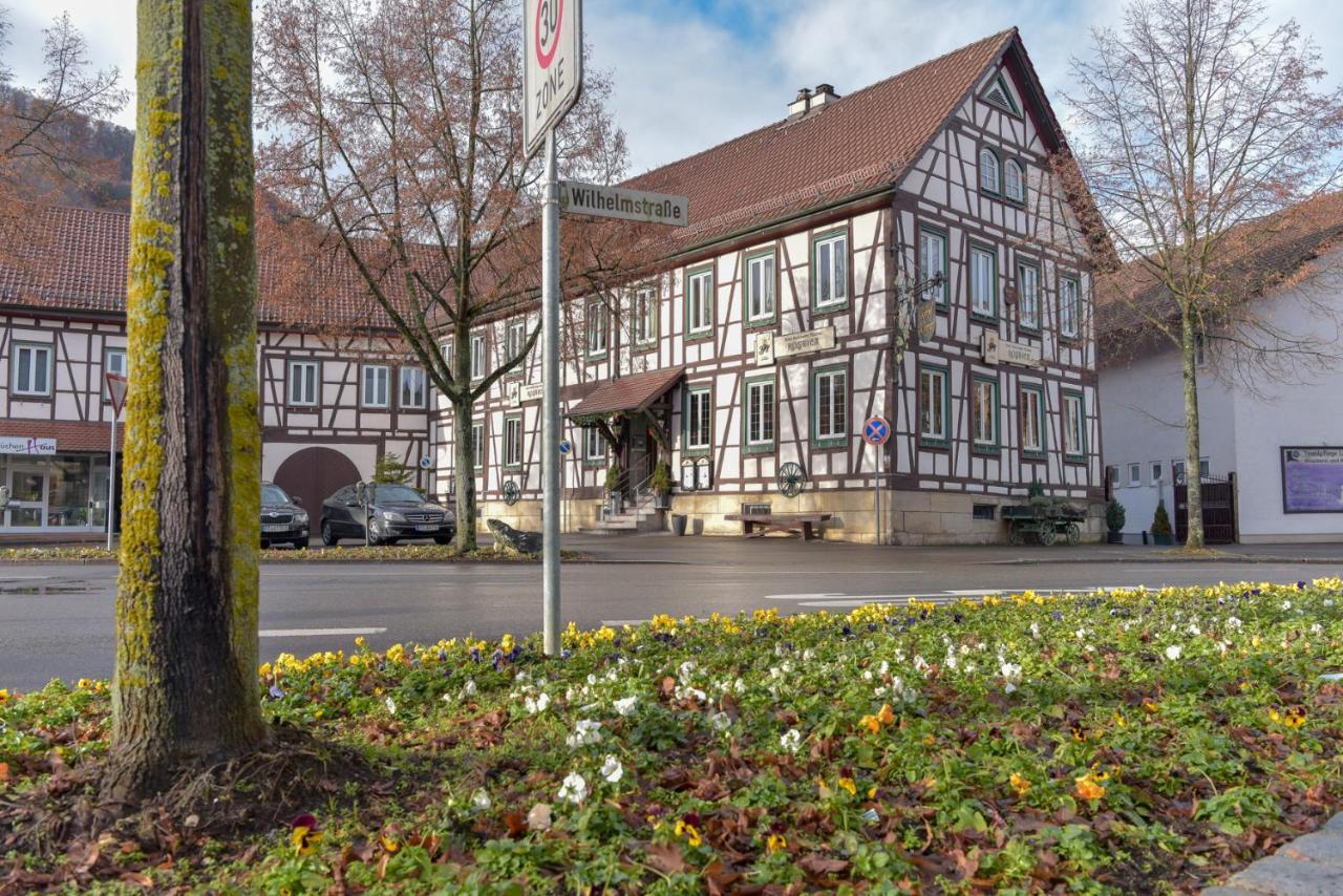 Hotel Ristorante Rostica Bad Urach Exterior foto
