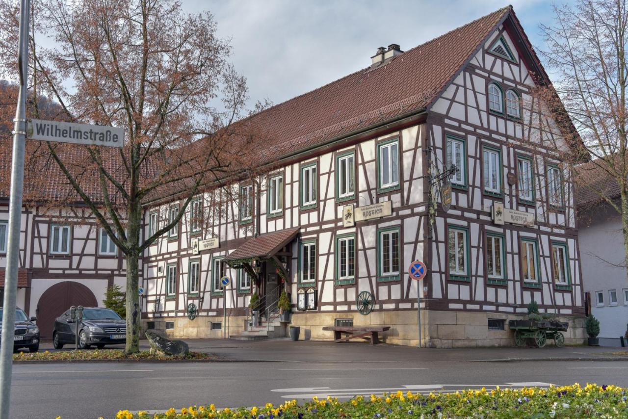 Hotel Ristorante Rostica Bad Urach Exterior foto