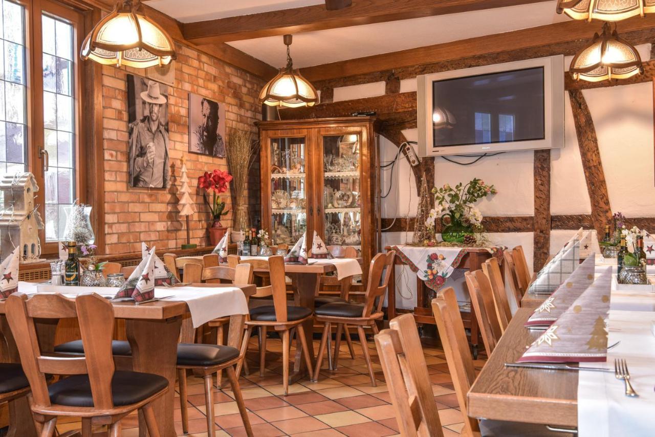 Hotel Ristorante Rostica Bad Urach Exterior foto