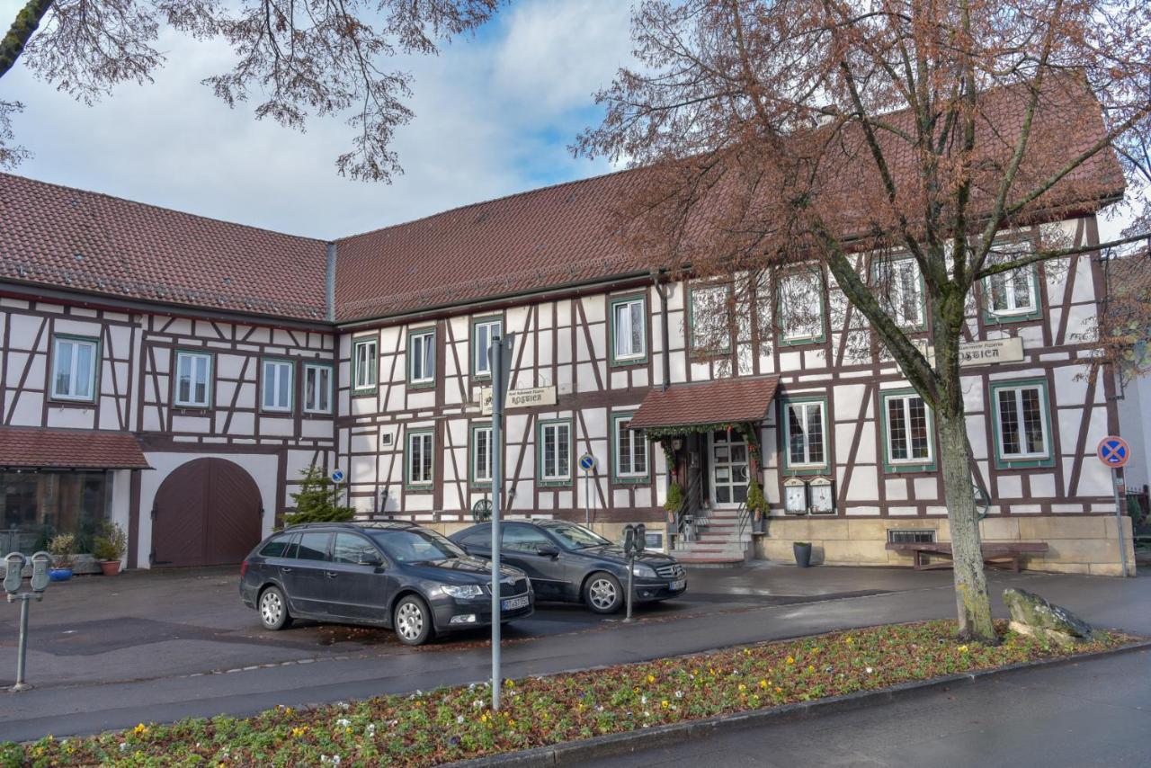 Hotel Ristorante Rostica Bad Urach Exterior foto