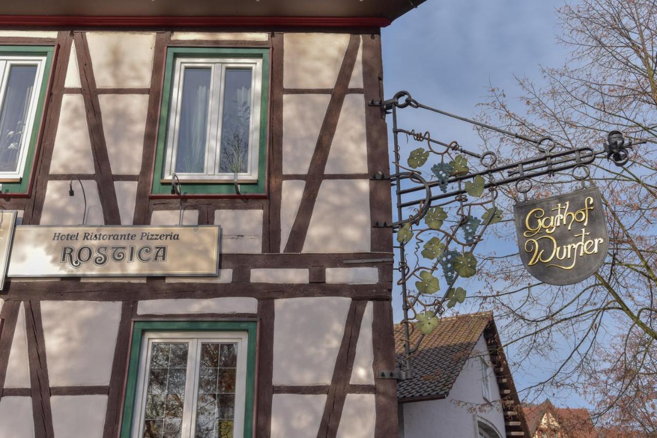 Hotel Ristorante Rostica Bad Urach Exterior foto